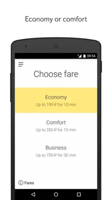 Yandex Go android App screenshot 8